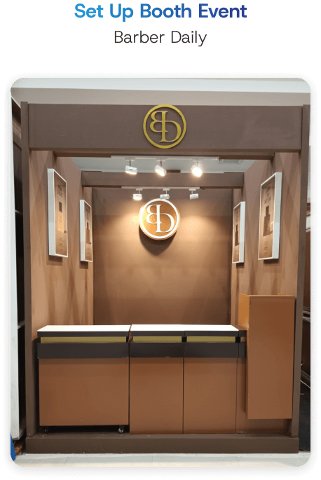 setup booth event mobile